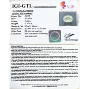 8.19 Ratti yellow sapphire with Govt Lab Certificate-(6100)